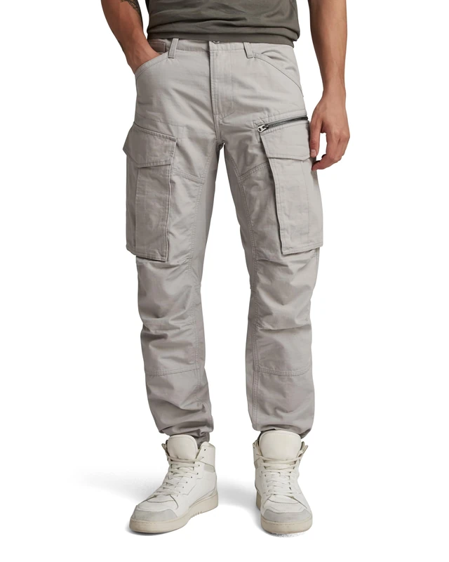 G-Star Men's Rovic Zip 3D Regular Tapered Pants, Grey (grey alloy D02190-D213-G276), 28W / 34L