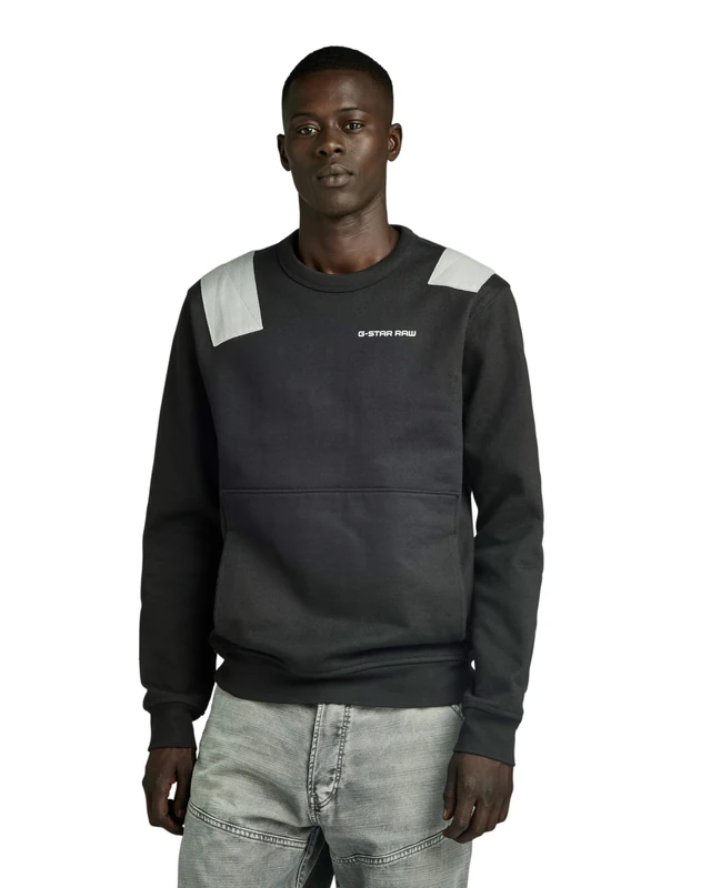 G-Star Men's Flight Deck Sweater, Black (dk black D24418-D557-6484), S