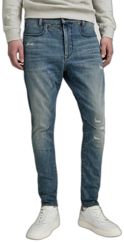 G-Star Men's D-Staq 3D Slim Jeans, Blue (antique faded blue topaz restored D05385-C051-G546), 32W / 34L