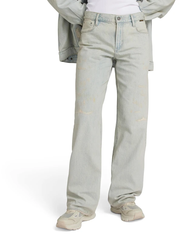 G-Star Women's Judee Loose Low Waist Jeans, Blue (vintage akoya blue D22889-D536-G327), 32W / 32L