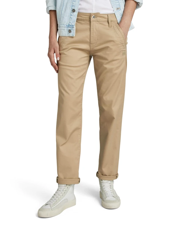 G-Star Women's Kate Boyfriend Pants, Brown (coriander D24393-C072-G290), 32W / 34L