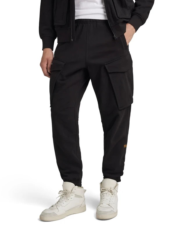 G-Star Men's Rovic Sweat Pants, Black (dk black D24964-D566-6484), S
