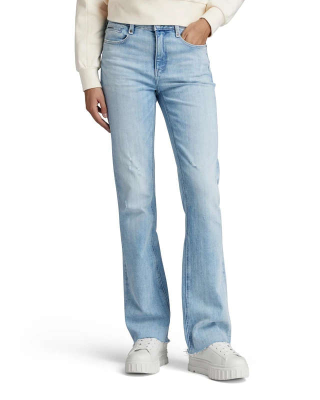 G-Star Women's Noxer Bootcut Jeans, Blue (sun faded mirage blue D21437-D498-G316), 32W / 30L