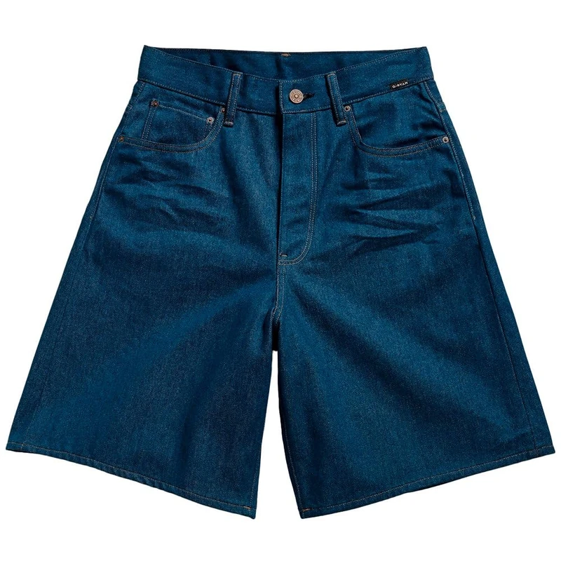 G-Star Women's Barrel Loose Shorts, Blue (raw denim D24370-D547-001), 27 - Image 1
