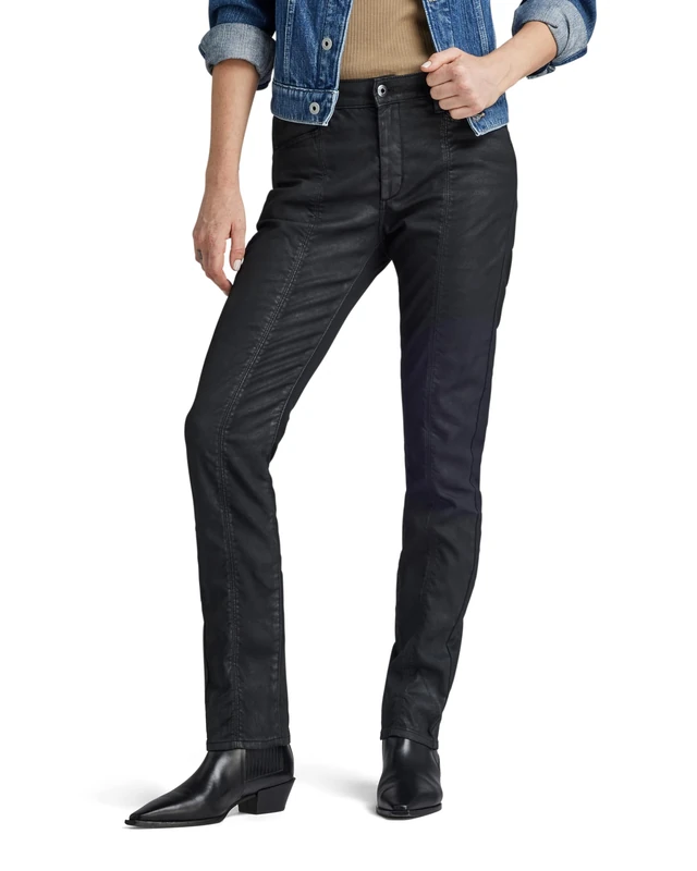 G-Star Women's High Skinny Pants, Black (dk black cobler D24390-C105-B787), 29W / 34L
