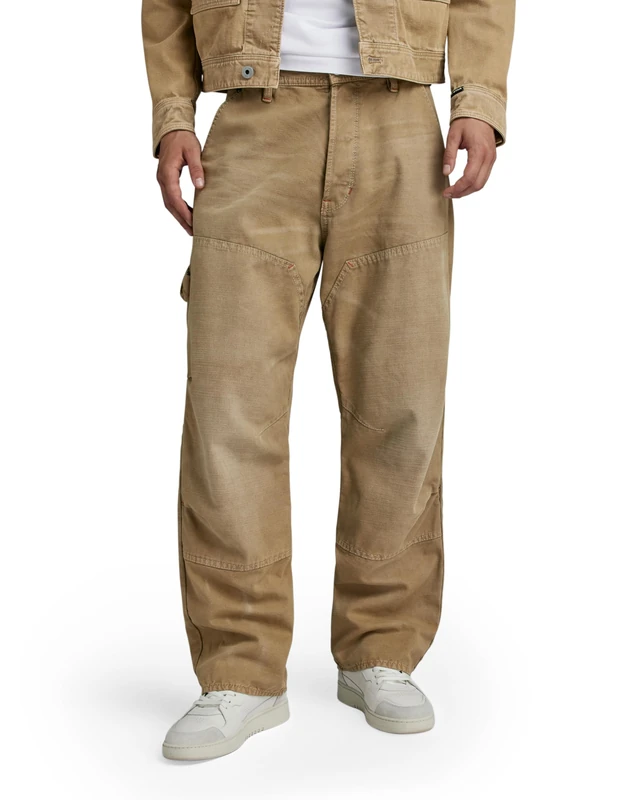 G-Star Men's Carpenter 3D Loose Jeans, Beige/khaki (renaissance faded sand gd D23695-D491-G554), 28W / 30L