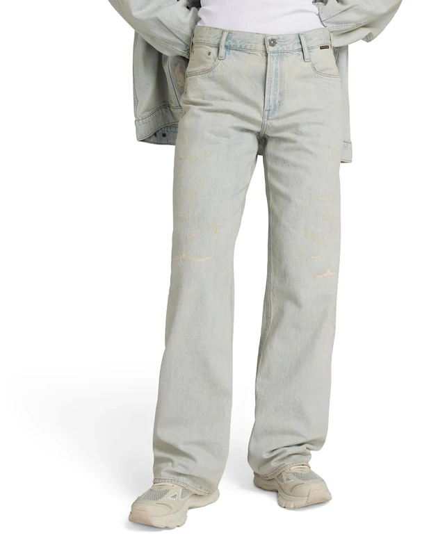 G-Star Women's Judee Loose Low Waist Jeans, Blue (vintage akoya blue D22889-D536-G327), 30W / 34L