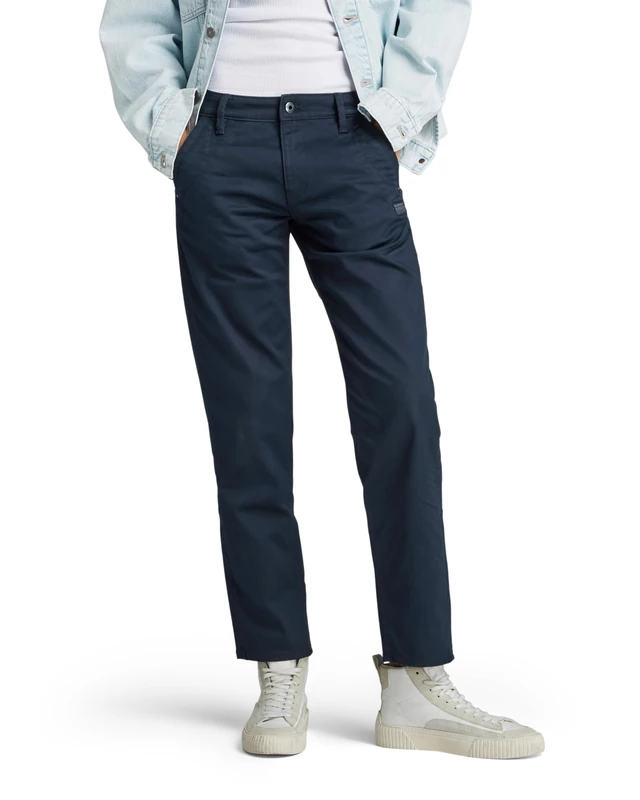 G-Star Women's Kate Boyfriend Pants, Blue (salute D24393-C072-C742), 25W / 32L