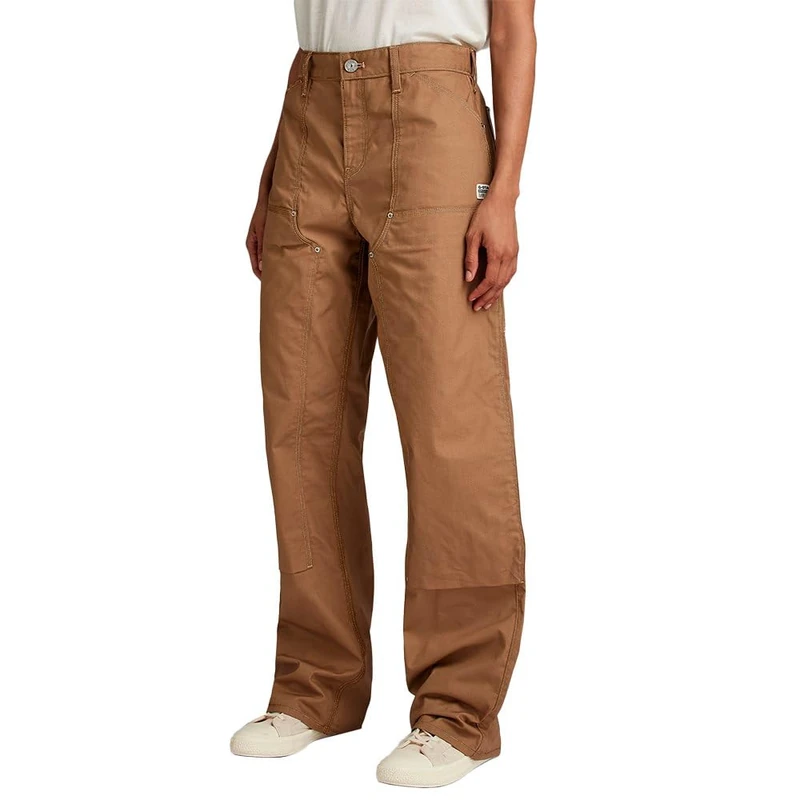 G-Star Women's Judee Carp Pants, Brown (dk fawn D24396-D387-7172), 28W / 34L