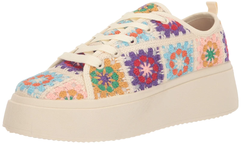 Dirty Laundry Women's Rambling Sneaker, Pink Multi, 6 UK - Image 1