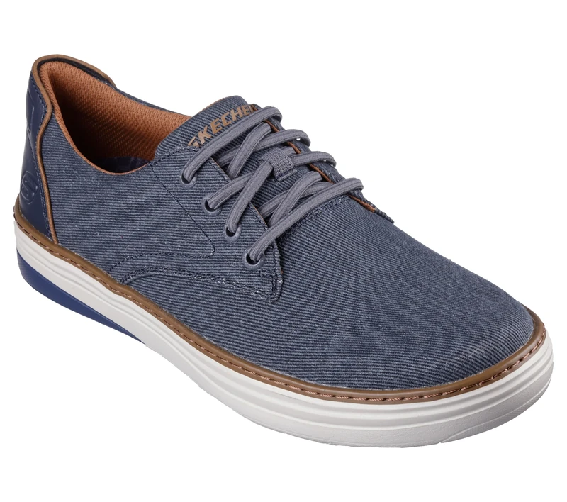 Skechers Men's Hyland Ratner Trainer, Navy, 10 UK