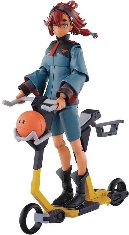 TAMASHII NATIONS - Mobile Suit Gundam: The Witch from Mercury - Suletta Mercury (Regular Uniform Ver.) and Option Set, Bandai Spirits S.H.Figuarts Action Figure