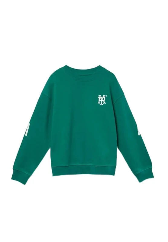 Replay Boys' Oversize Sweatshirt, 430 Sport Green, 10 Years