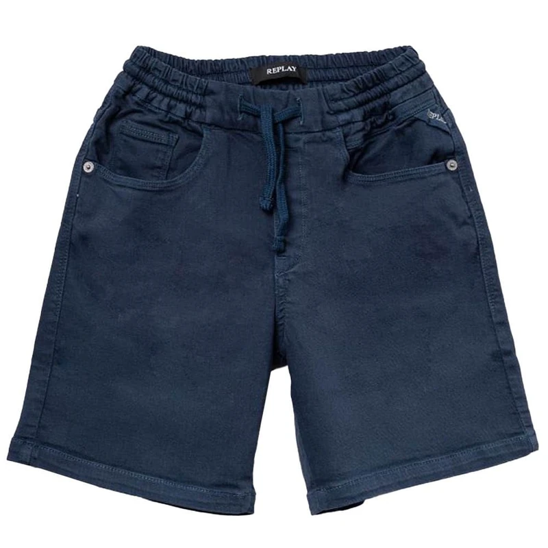 Replay boys' shorts with stretch, blue (Deep Blue 088), 16 years - Image 1