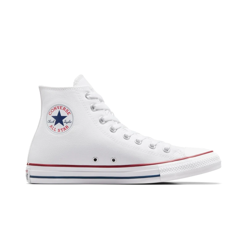 converse All Star Core Hi Trainers Men White/Optical - 4 (3.5) - Hi Top Trainers Shoes