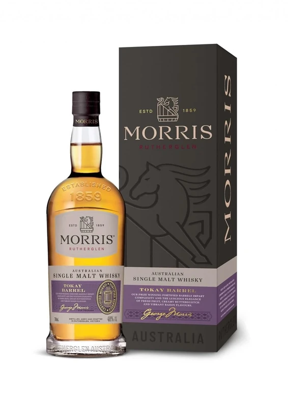 Morris Tokay Barrel Single Malt Australian Whisky, 48% ABV, 70cl with Gift Box