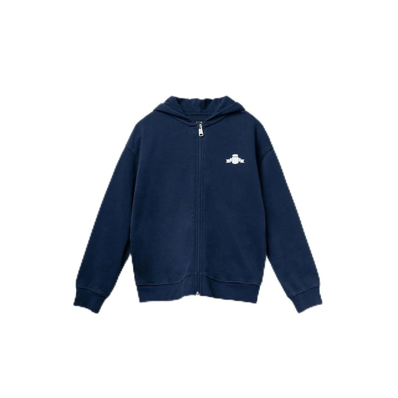 Replay Boy's SB2723 Hooded Sweatshirt, 088 DEEP Blue, 8 Years