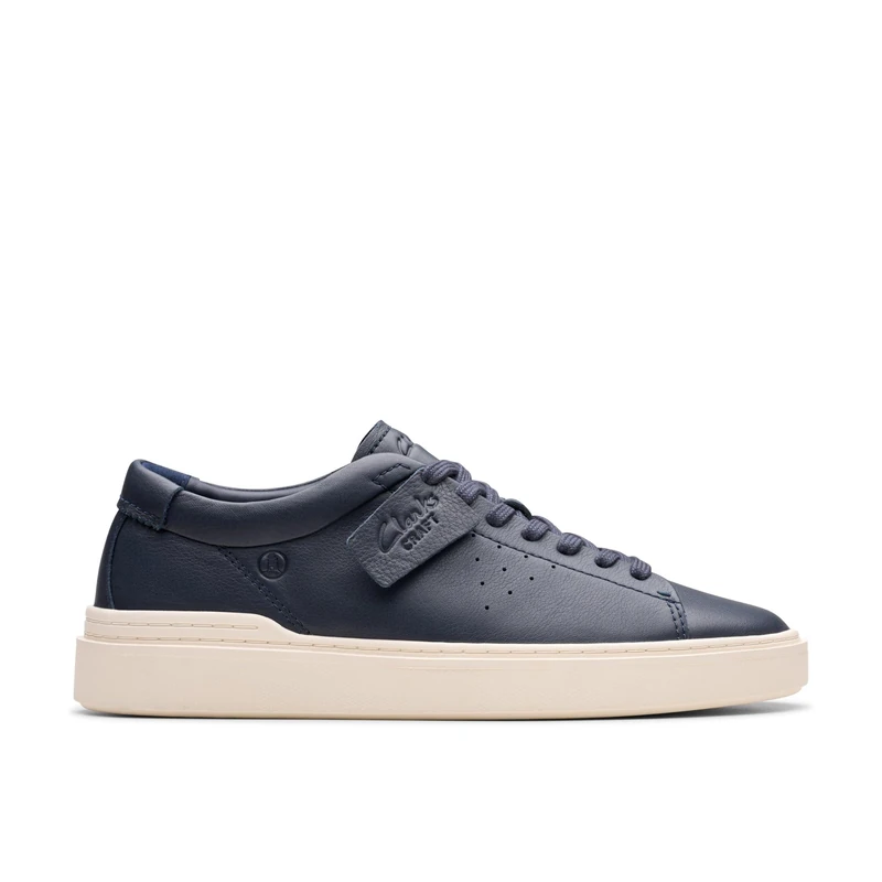 Clarks Craft Swift Mens Navy Leather, 9.5