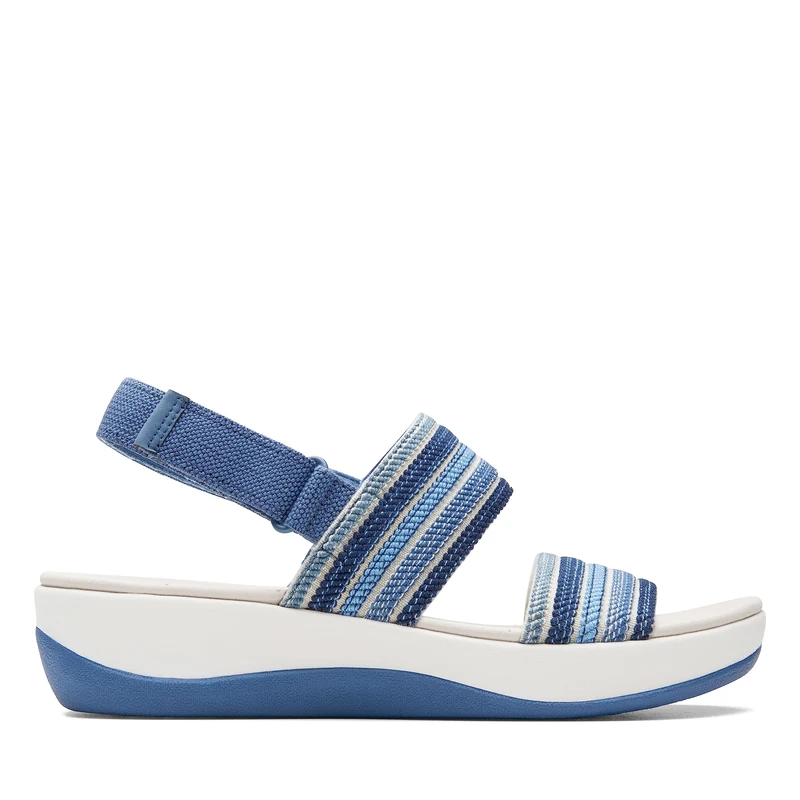 Clarks Arla Stroll Womens Blue Combi, 5.5