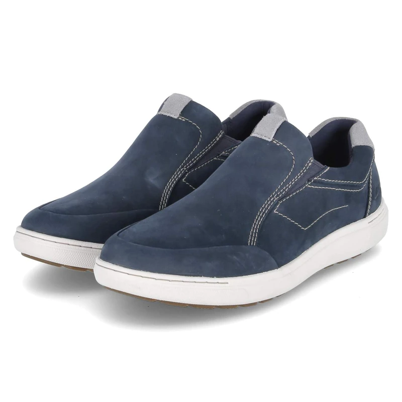 Clarks Mapstone Step Navy Nubuck