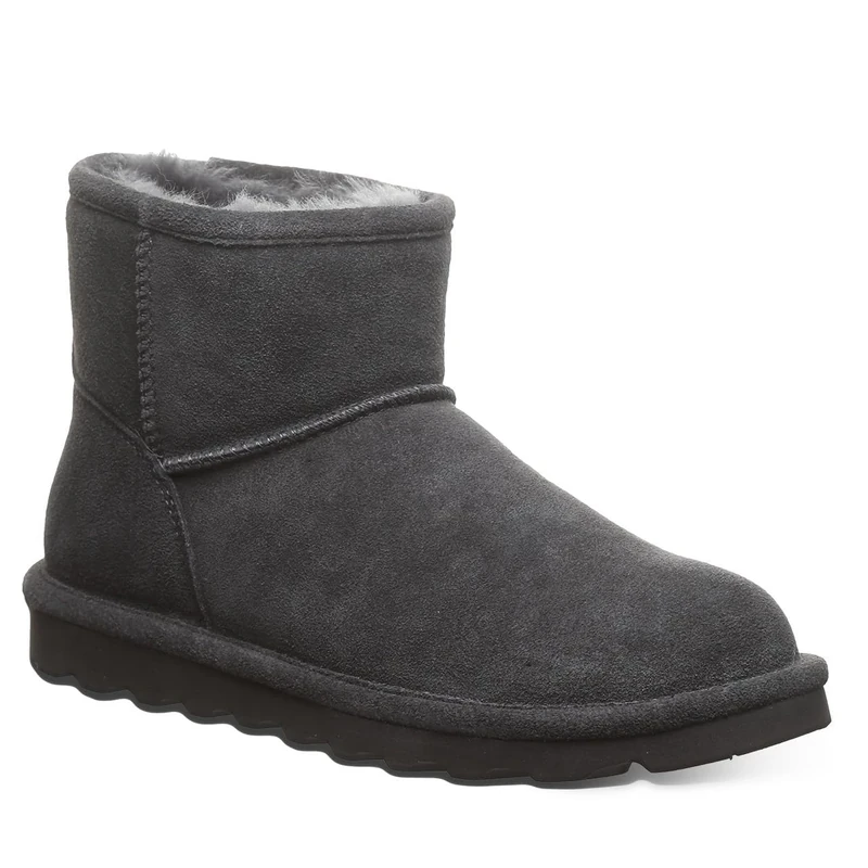 BEARPAW Women's Alyssa Ankle Boot, Grau Graphite Nature S Delight, 2 UK