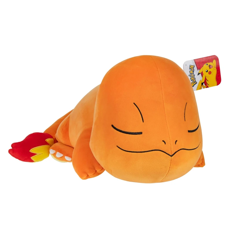 Pokémon Sleeping Charmander Plush - 18-Inch Plush - Authentic Details - Toys for Kids