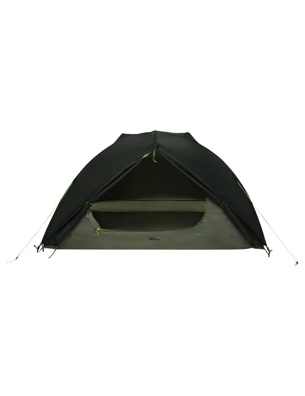 Jack Wolfskin Unisex - Adult Sky Dome II Dome Tent, Island Moss, One Size