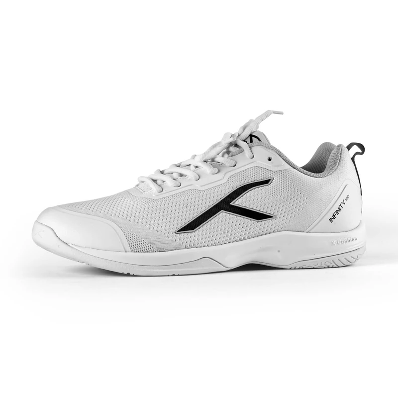 Hundred Infinity Pro Non-Marking Professional Badminton Shoe for Men | Material: Polyester/Mesh | Suitable for Indoor Tennis/Squash/Table Tennis/Basketball & Padel