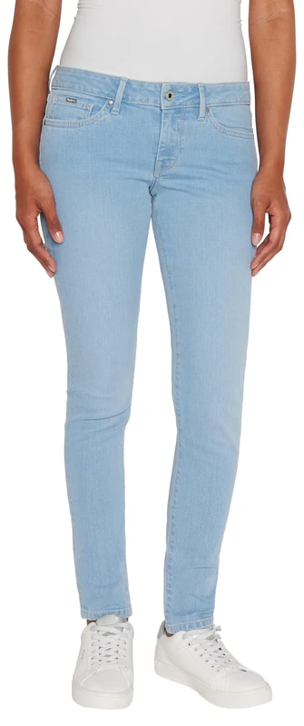 Pepe Jeans Women's Skinny Jeans Lw, Blue (Denim-PF2), 31W / 32L