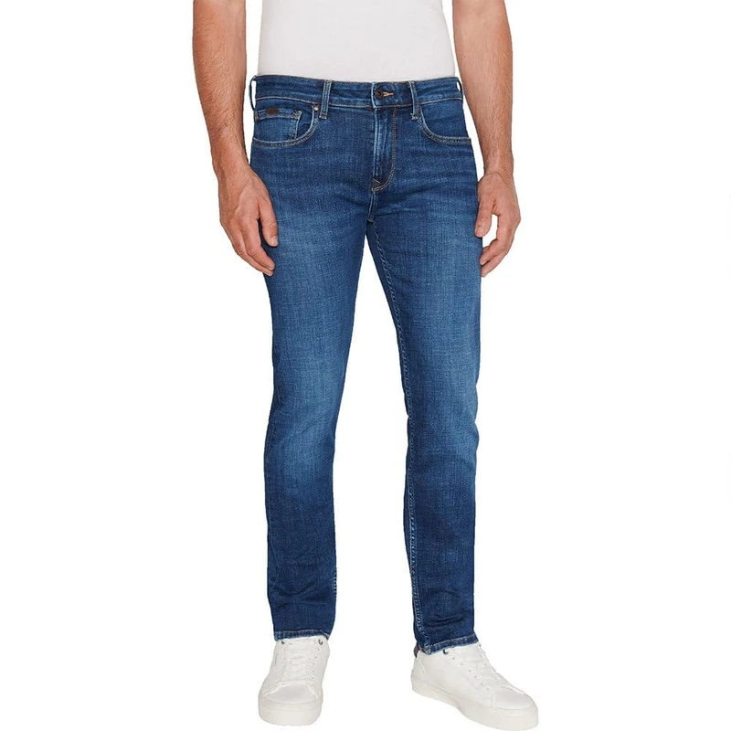 Pepe Jeans Men's Slim Jeans, Blue (Denim-CT0), 32W / 30L