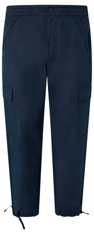Pepe Jeans Men's Relaxed Straight Cargo Pant Trouser, Blue (Dulwich Blue), 33W