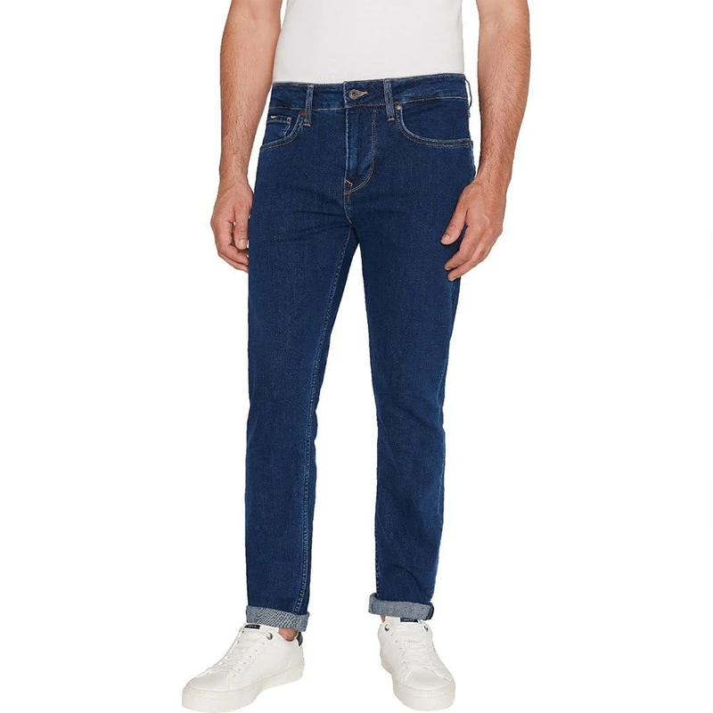 Pepe Jeans Men's Slim Jeans, Blue (Denim-CT7), 34W / 34L