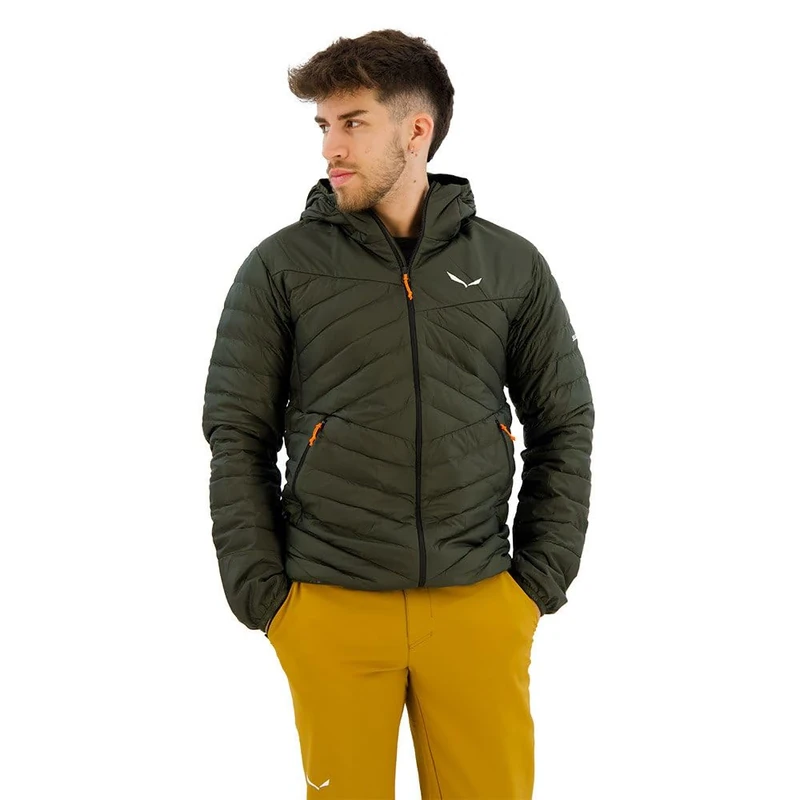 Salewa Brenta Rds Down Jacket Men, Dark Olive/0910, 50/L, Male