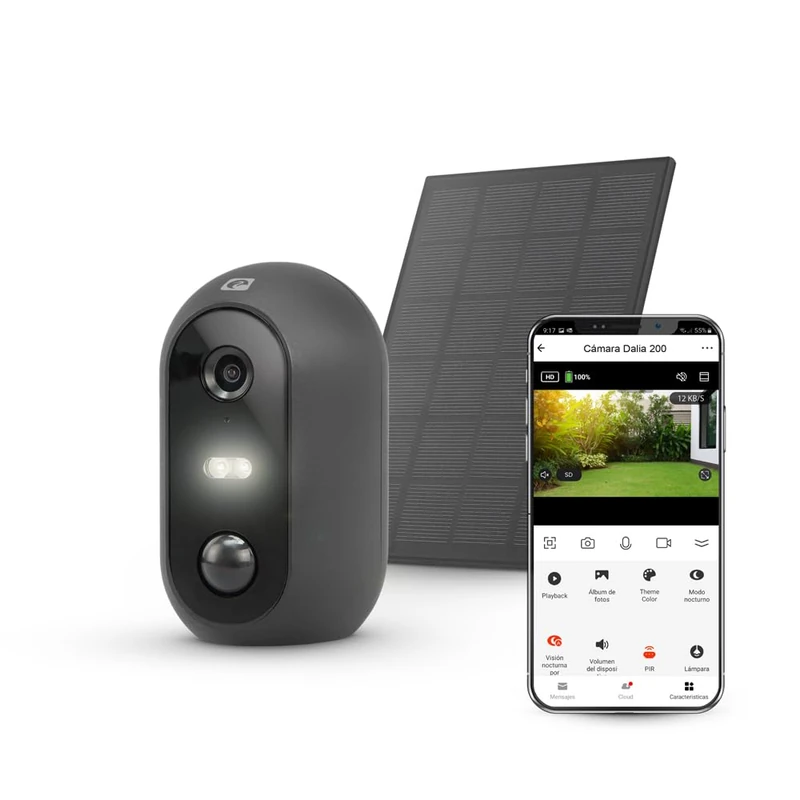 Garza Smart 1080p Solar Surveillance Camera - Wireless HD - Image 1