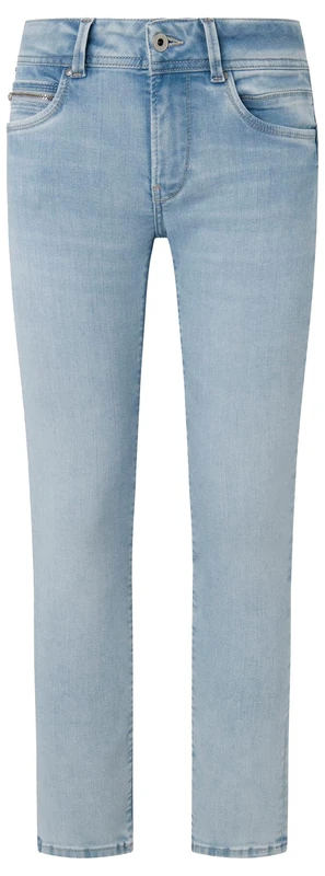 Pepe Jeans Women's Slim Jeans Lw, Blue (Denim-XW4), 29W / 30L
