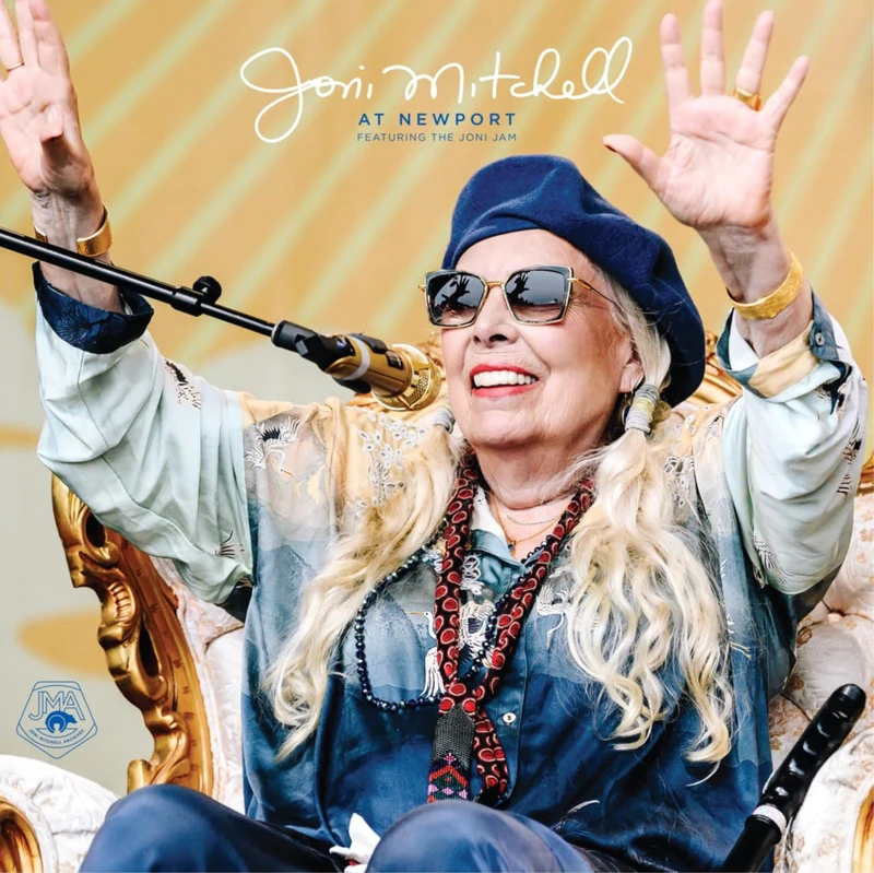 Joni Mitchell Live At Newport (Crystal Clear) [VINYL]