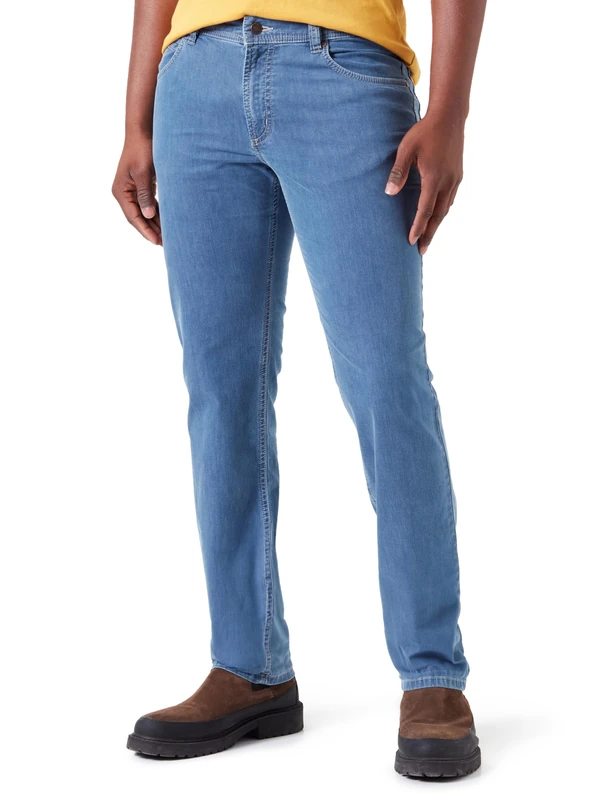 bugatti Men's 3280d-56665a Jeans, Blue-grey-330, 35 W/34 L