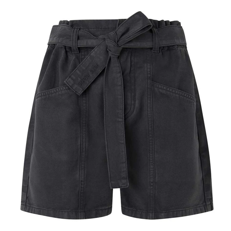 Pepe Jeans Women's Valle Shorts, Grey (Infinity Grey), M