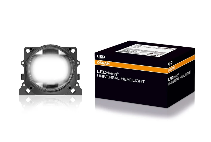 OSRAM LEDriving Universal Headlight 104, LEDUHL104, LED high/low beam projector for right hand drive