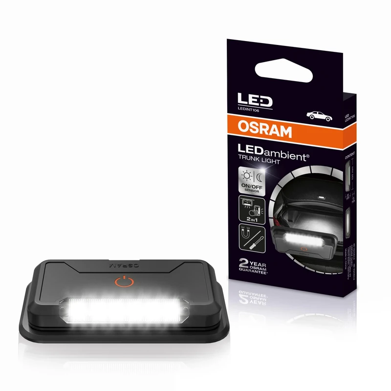 OSRAM LEDambient Trunk Light, automatic light function, rechargeable and universal LED trunk light