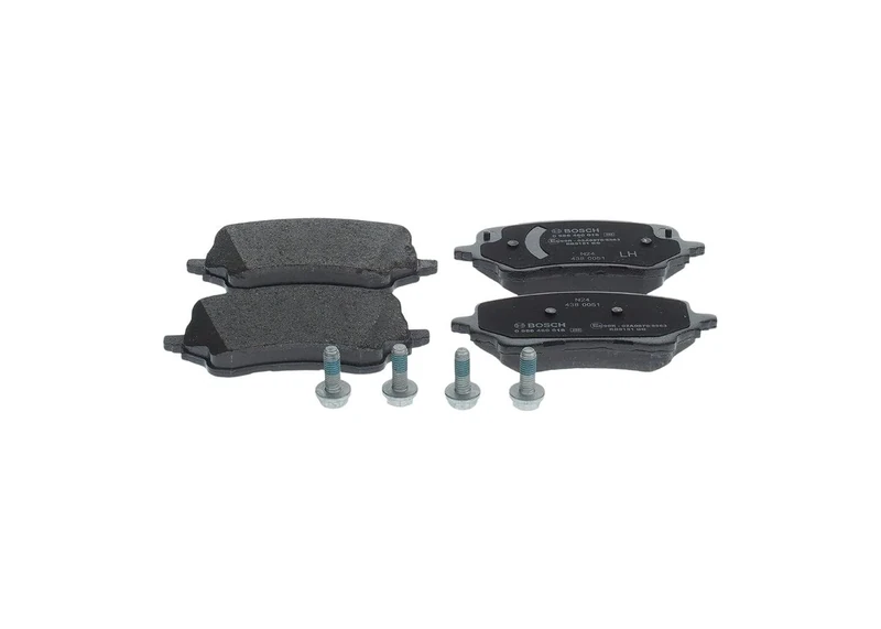 Bosch BP2635 Brake pads - ECE-R90 certified - 1 set of 4 pads