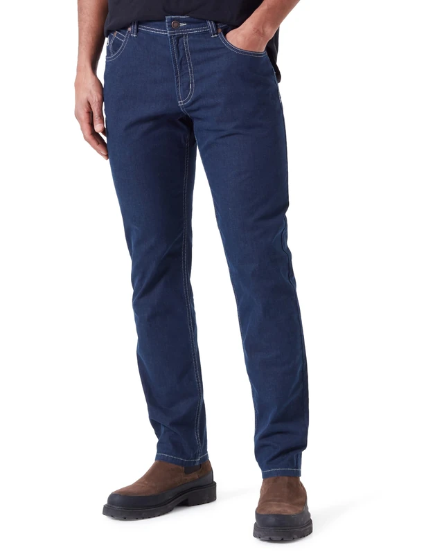 bugatti Men's 3280d-56665a Jeans, Marine-380, 38W x 36L