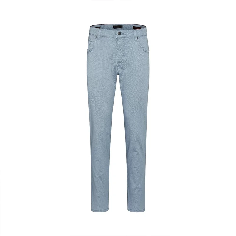 bugatti Men's 3224-56370a Slacks, Blue-350, 40 W/36 L