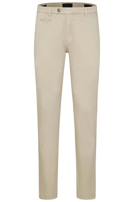 bugatti Men's 4134-56370a Pants, Beige-50, 42 W/34 L