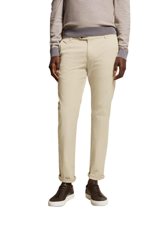 bugatti Men's 4890-56301a Pants, BEIGE-30, 35 W/34 L