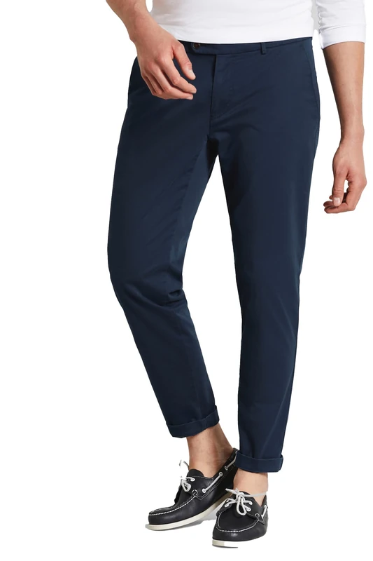 bugatti Men's Chinos, Marine-370, 38W x 32L