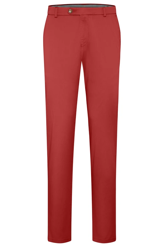bugatti Men's 4890-56301a Trouser, Red-960, 40 W/34 L - Image 1