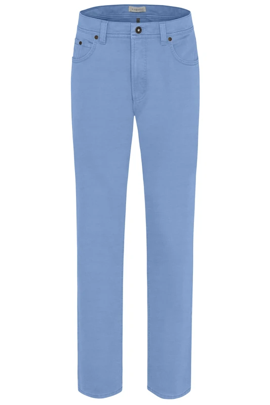 bugatti Men's 3280-56567a Slacks, Blue-grey-330, 34 W/36 L - Image 1