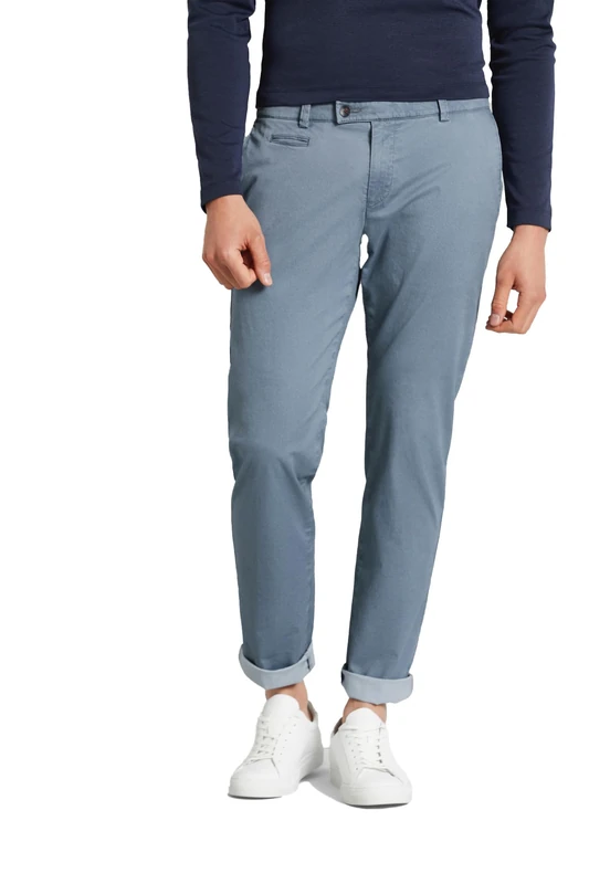 bugatti Men's 4134-56370a Pants, Blue-350, 42 W/30 L