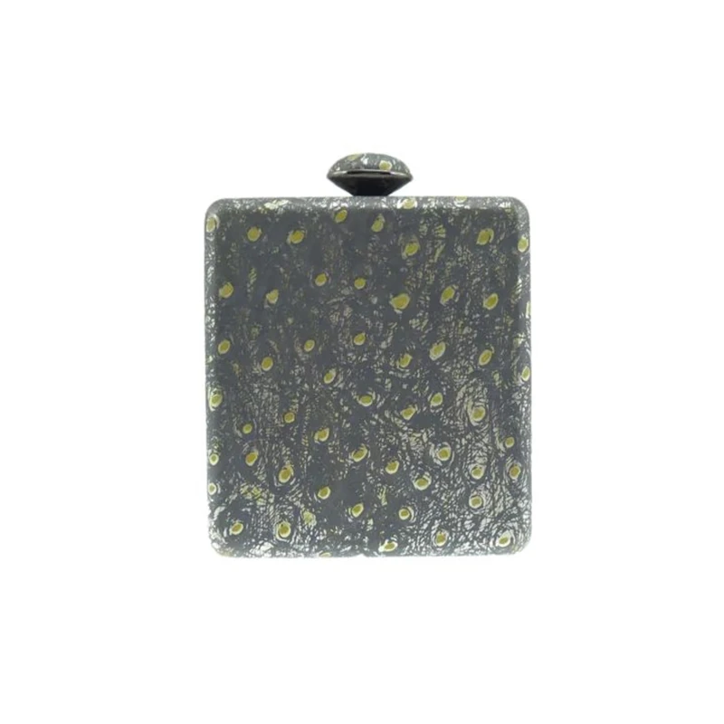 Sanetti Inspirations Women's SNL-048A Crystal Leather Clutch